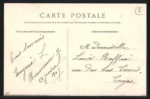 AK Couvignon, la Mairie et l`Église