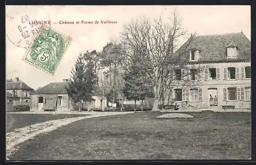 AK Lusigny, Château et Ferme de Vallière