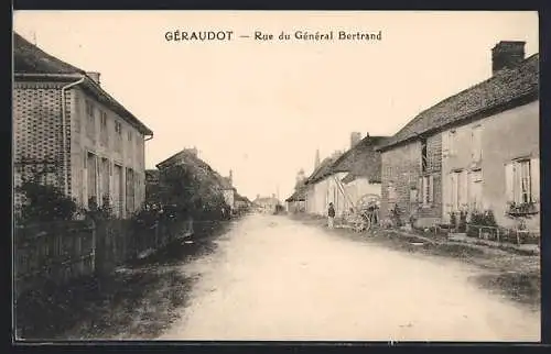 AK Géraudot, Rue du Général Bertrand