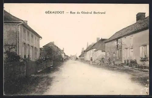 AK Géraudot, Rue du Général Bertrand