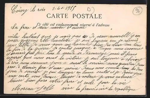 AK Choisy-le-Roi, Vue prise de la rive droite avec bateaux amarrés sur la Seine