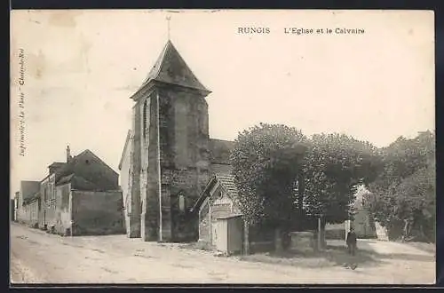 AK Rungis, L`Eglise et le Calvaire