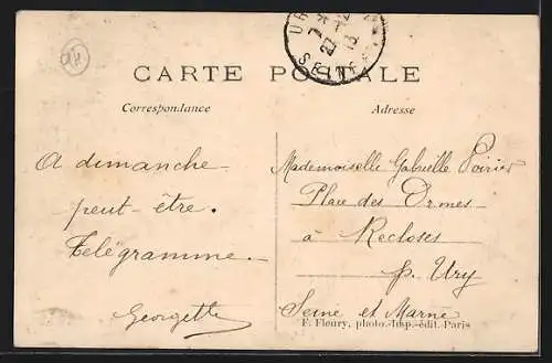 AK Arcueil, Caisse des dépôts et consignations ancien collège Albert-le-Grand, La facade principale