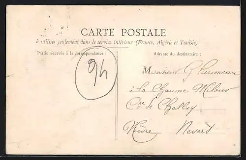 AK Le Perreux, Vue générale avec pont et rivière