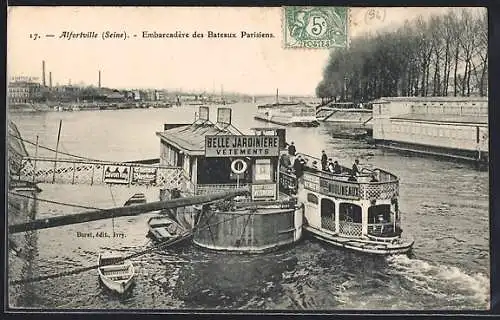 AK Alfortville, Embarcadère des Bateaux Parisiens
