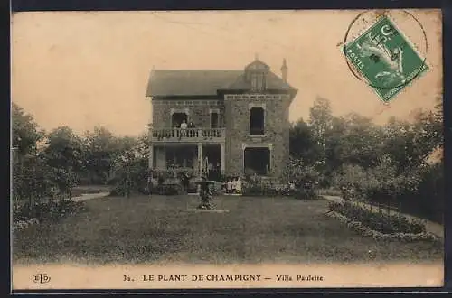 AK Le Plant de Champigny, Villa Paulette