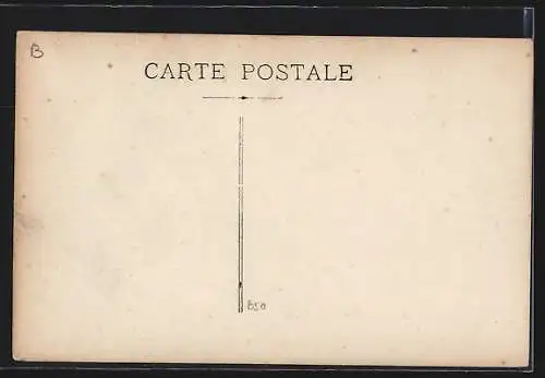 AK Hameau Fleuri, Scène d`inondation avec barque en janvier 1910