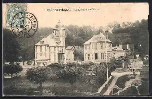 AK Chennevières, Le Château de l`Étape