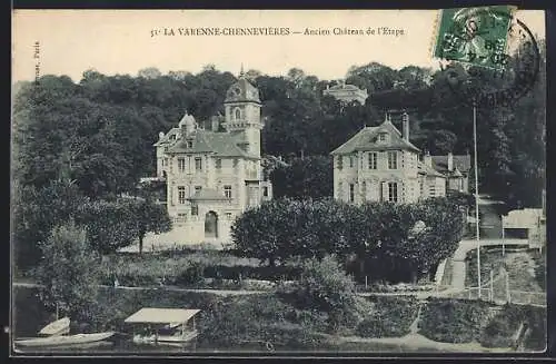 AK La Varenne-Chennevières, Ancien Château de l`Étape