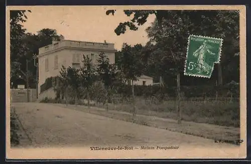 AK Villeneuve-le-Roi, Maison Pompadour
