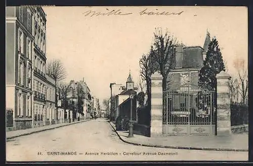 AK Saint-Mandé, Avenue Herbillon et Carrefour Avenue Daumesnil