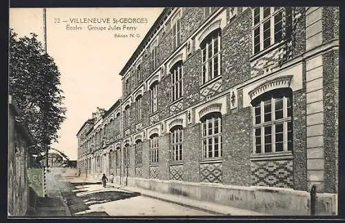 AK Villeneuve St-Georges, Écoles, Groupe Jules Ferry
