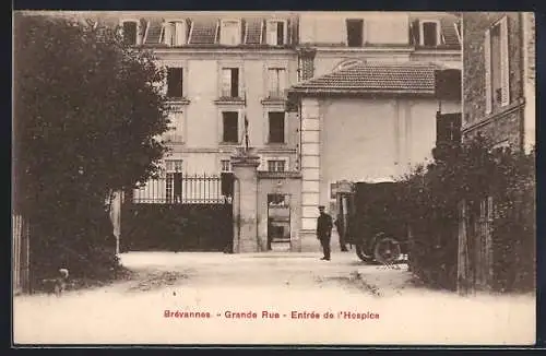 AK Brévannes, Grande Rue, Entrée de l`Hospice