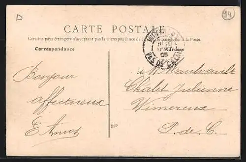 AK Ablon, La Sortie des Bateaux de l`Écluse