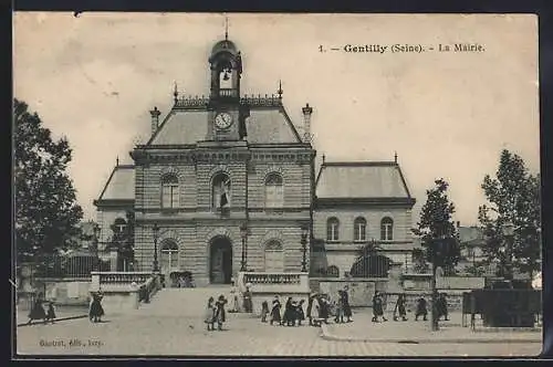 AK Gentilly, La Mairie