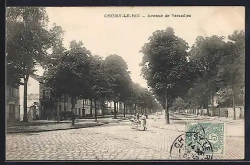 AK Choisy-le-Roi, Avenue de Versailles