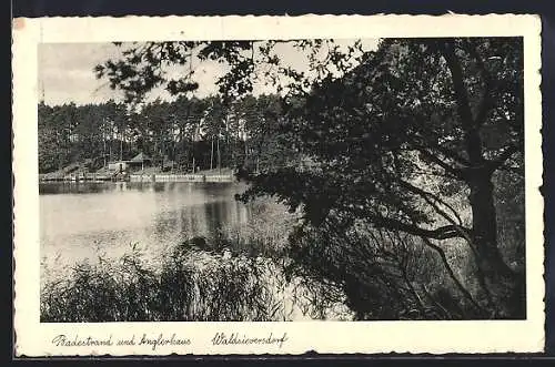 AK Waldsieversdorf, Badestrand und Anglerhaus