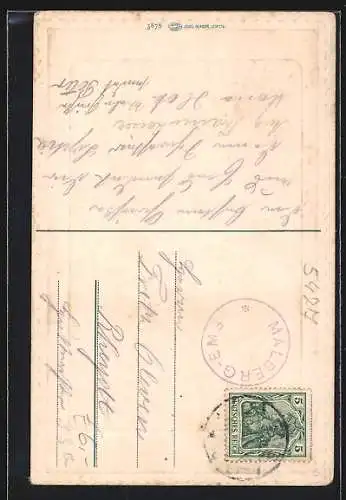 AK Ems, Malbergbahn in Richtung obere Station