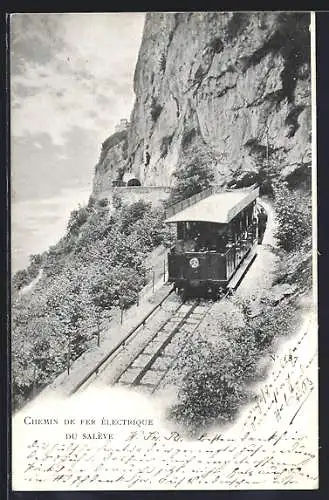 AK Salève Bergbahn unterwegs