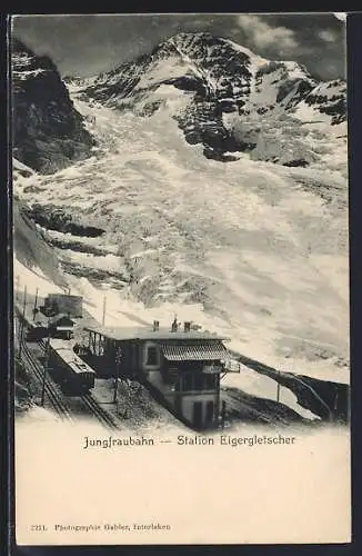 AK Jungfraubahn, Station Eigergletscher