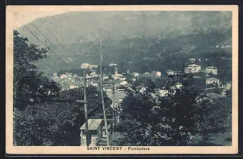 AK Saint Vincent, Funicolare, Bergbahn