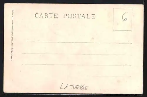 AK Monte-Carlo, Chemin de fer du le Turbie, Bergbahn
