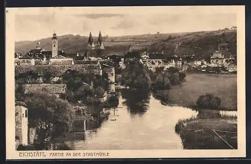 AK Eichstätt, Partie an der Stadtmühle