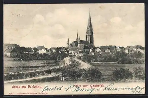 AK Schleswig, Dom vom Klosterfeld