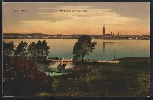AK Schleswig, Blick vom Selker Noor aus