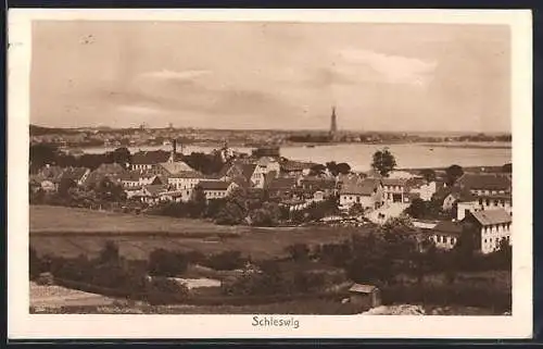 AK Schleswig, Blick über die Dächer