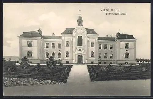 AK Vilshofen, Eingang des Distriktskrankenhauses