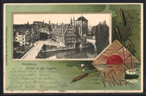 AK Nürnberg, Partie an der Pegnitz