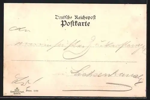 AK Dortmund, Partie aus den Anlagen der Kronenburg