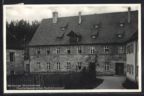 AK Rednitzhembach, Nürnberger Schullandheim Oberfichtenmühle