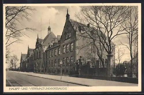 AK Hannover, 150 Jahrfeier der Tierärztlichen Hochschule 1928, Haupt- und Verwaltungsgebäude