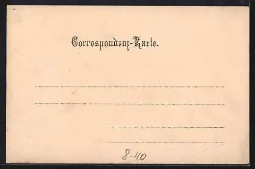 Lithographie Scherz, Strassenbau in Stadt, Menschen stolpern u. fallen in Löcher, Gaslaternenanzünder, Hintereinödsdorf