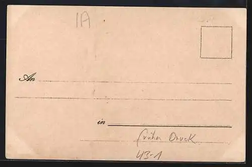 AK Geselliges Picknick im Wald