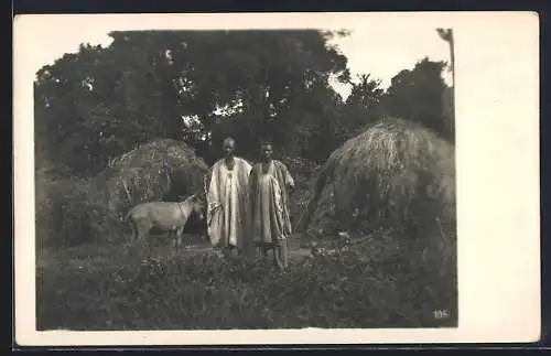 AK Haussahändler, afrikanische Volkstypen