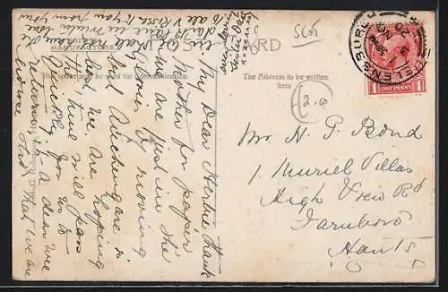 AK Garelochhead, View from Whistlefield Road