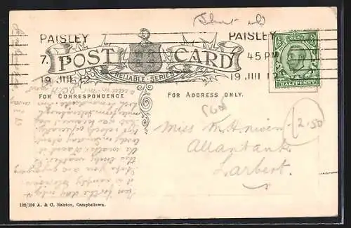 AK Campbeltown, The Bay from Bengullion