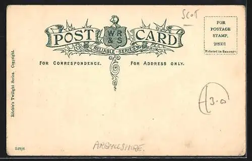 AK Kilmun /Argyllshire, Church and Monastery Ruins