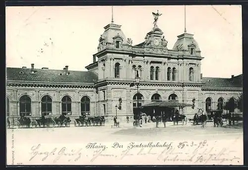 AK Mainz, Der Zentralbahnhof