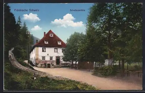 AK Schottersmühle /Fränk. Schweiz, Ortsansicht
