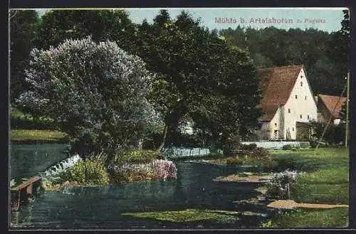 AK Artelshofen a. Pegnitz, Partie an der Mühle
