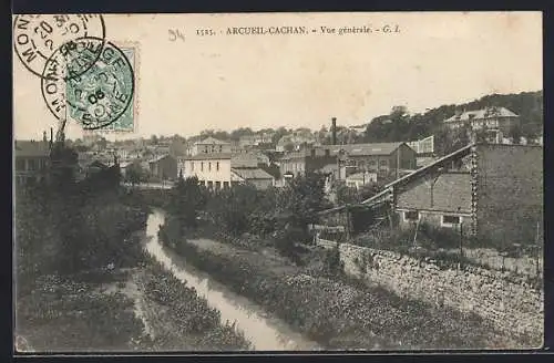 AK Arcueil-Cachan, Vue générale