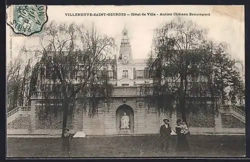 AK Villeneuve-Saint-Georges, Hôtel de Ville, Ancien Château Beauregard