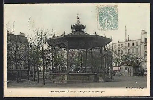 AK Saint-Mandé, Le Kiosque de la Musique