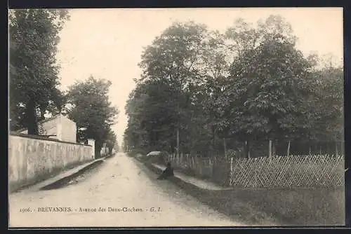 AK Brévannes, Avenue des Deux-Clochers