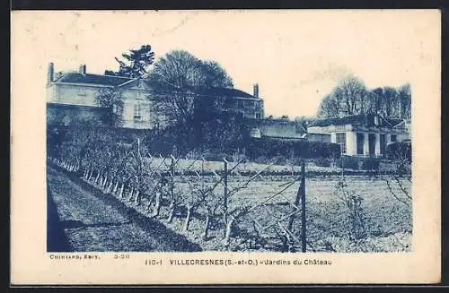 AK Villecresnes, Jardins du Château