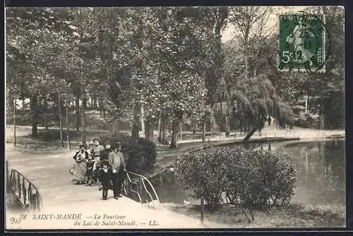 AK Saint-Mandé, Le Pourtour du Lac de Saint-Mandé
